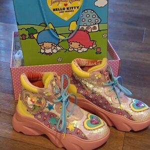 Irregular Choice Hello Kitty "You Brighten My Day" Size 39